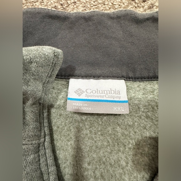 Columbia Men’s Hart Mountain Li Half Zip - Picture 2 of 4